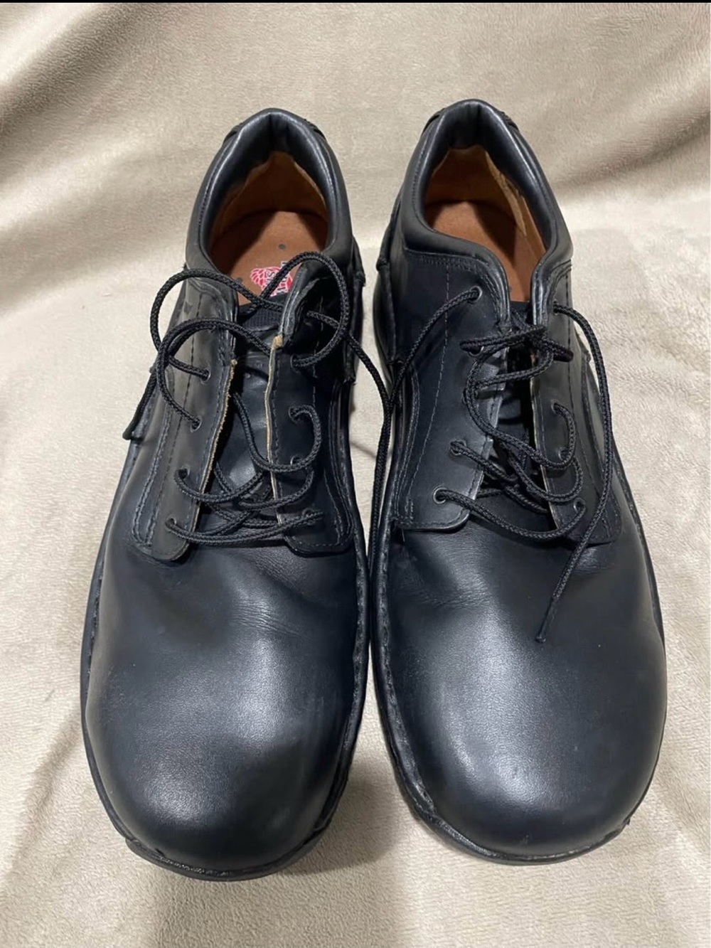 Red Wing Shoes 6703 Men's Black Leather Work Shoes Size 13 B Slip/Oil Resistant